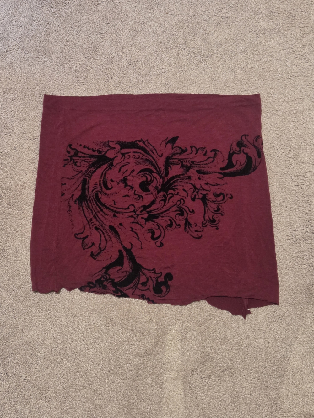 Vintage Cache Burgundy Skirt
